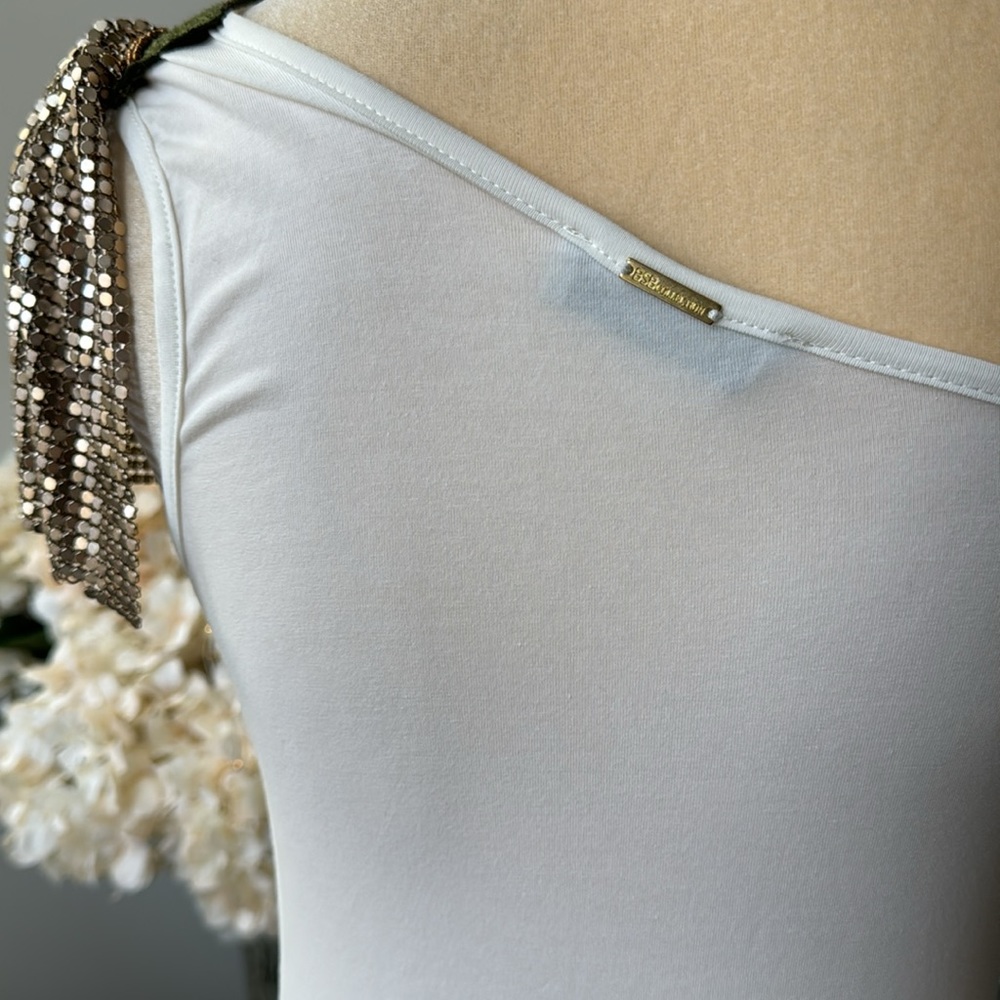 BSB Collection One Shoulder open Tank. Size L - Picture 6 of 8